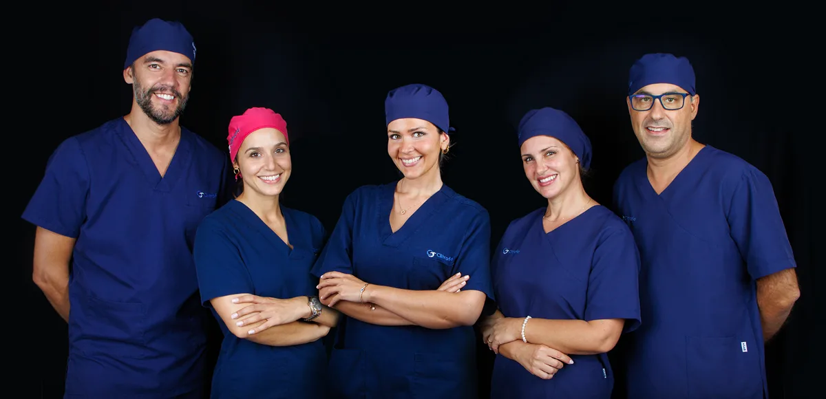 Equipa médica da Clitrofa